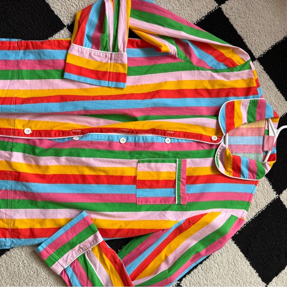 Colorful Striped Pajamas - Picture 3 of 5